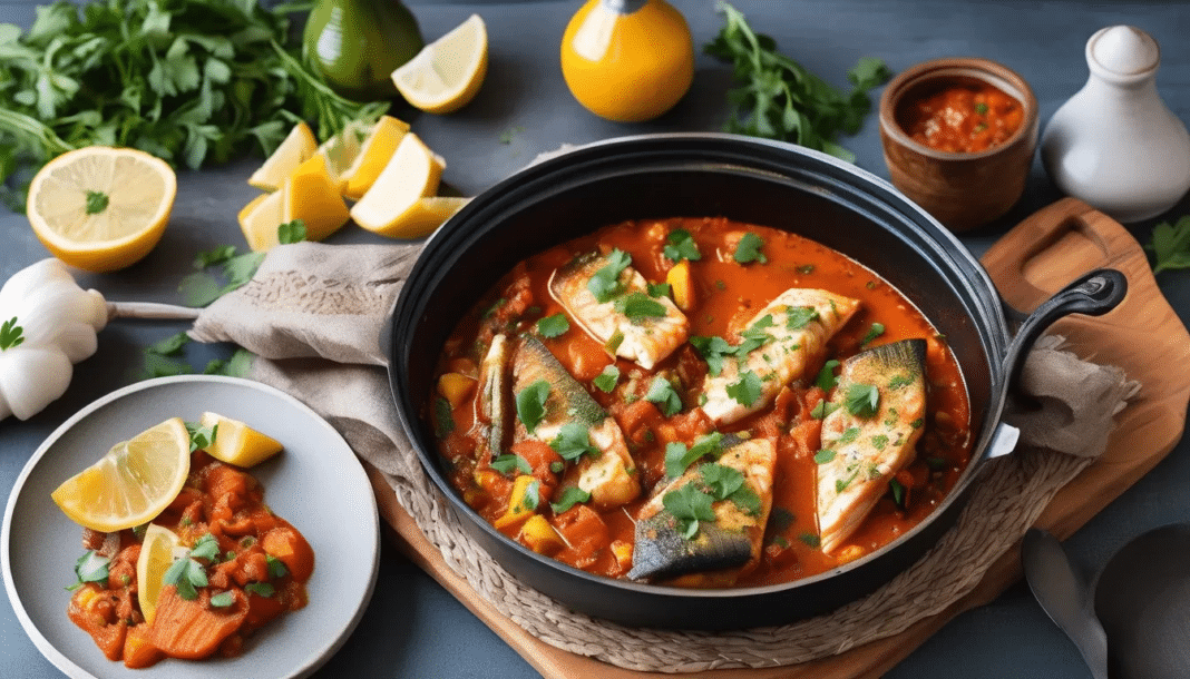 Moroccan Fish Tagine - MarketGrow.com