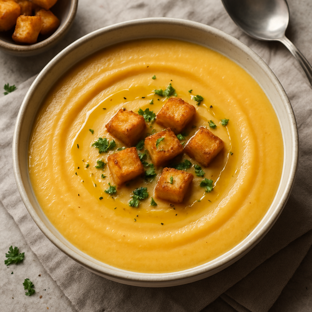 Roasted Swede Soup (Rutabaga Soup) - MarketGrow.com